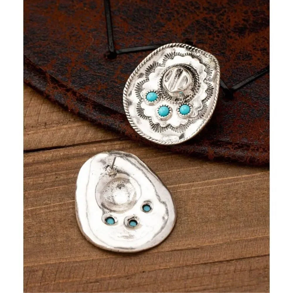 Cowboy Hat Earrings